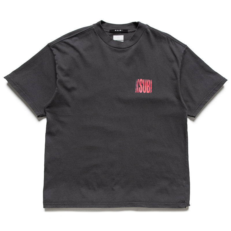 Ksubi Panthera Ekcess Tee - Faded Black