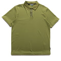 Malbon Golf Block Placket Polo - Military Green