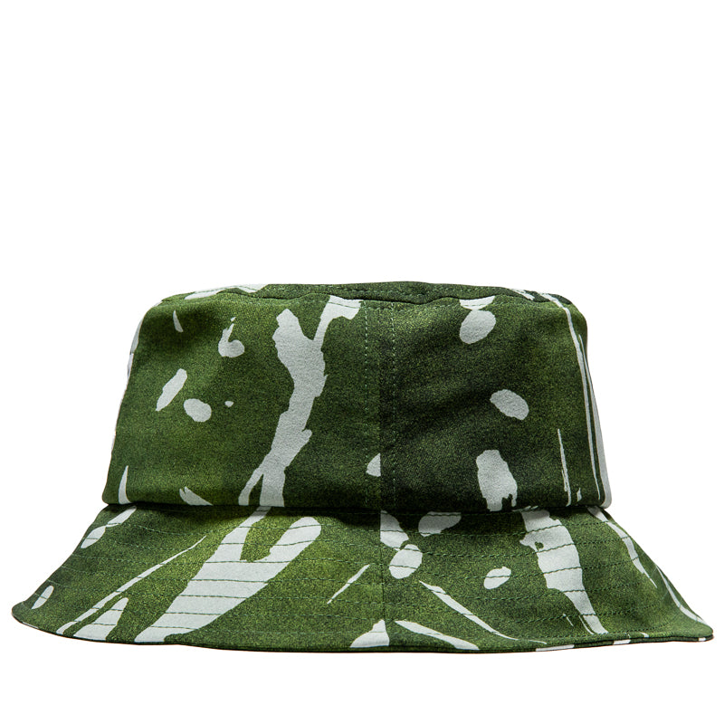 Malbon Golf Inkwash Bucket Hat - Olive