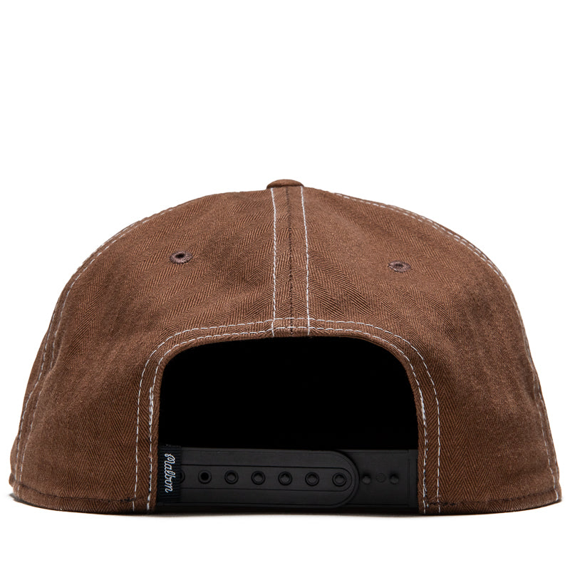 Malbon Golf Station Snapback - Carafe
