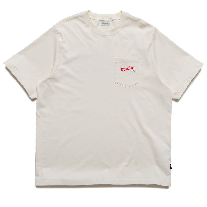 Malbon Golf Vista Demand Tee - Ivory