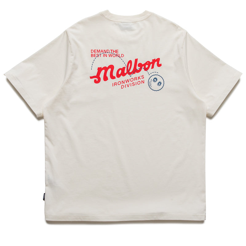 Malbon Golf Vista Demand Tee - Ivory