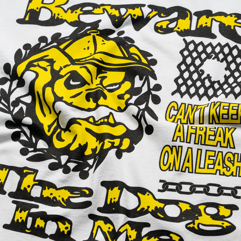 Market Beware Dog In Me Tee - White