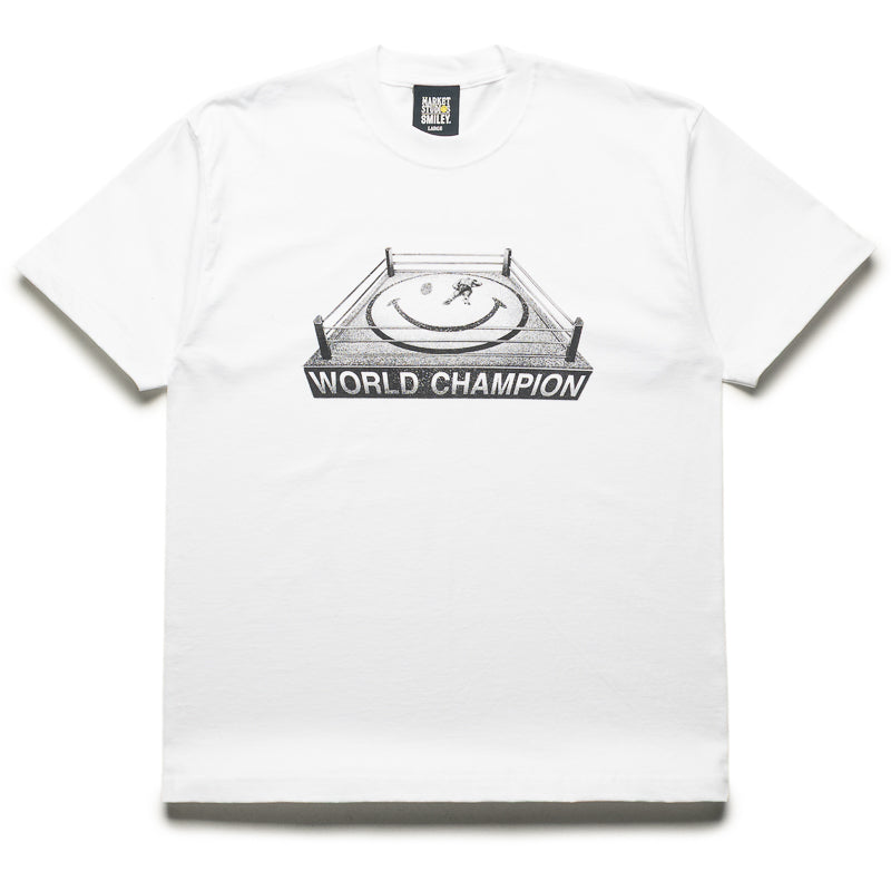 Market Smiley KO Tee - White