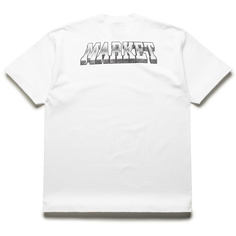 Market Smiley KO Tee - White