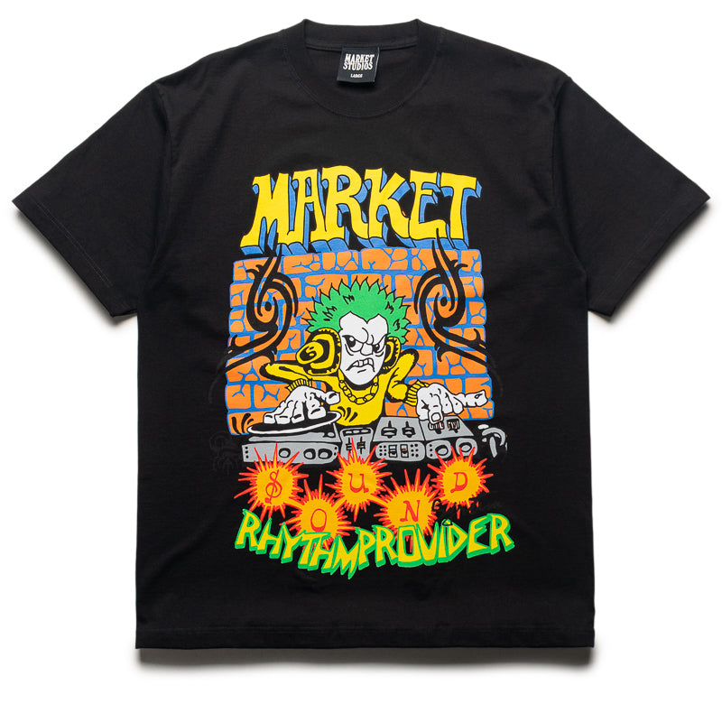 Market Rhythm Provider Tee - Jet Black