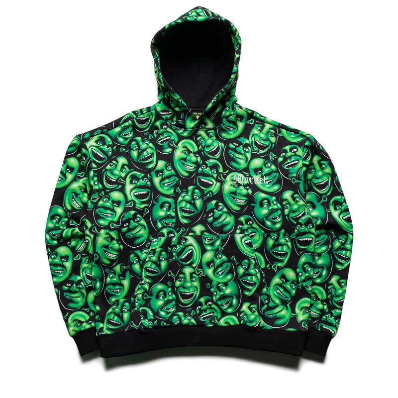 Market x Shrek AOP Hoodie - Black/Green