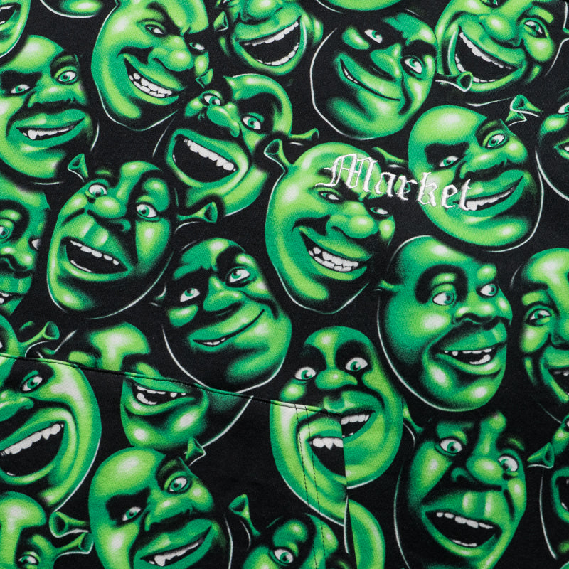 Market x Shrek AOP Hoodie - Black/Green