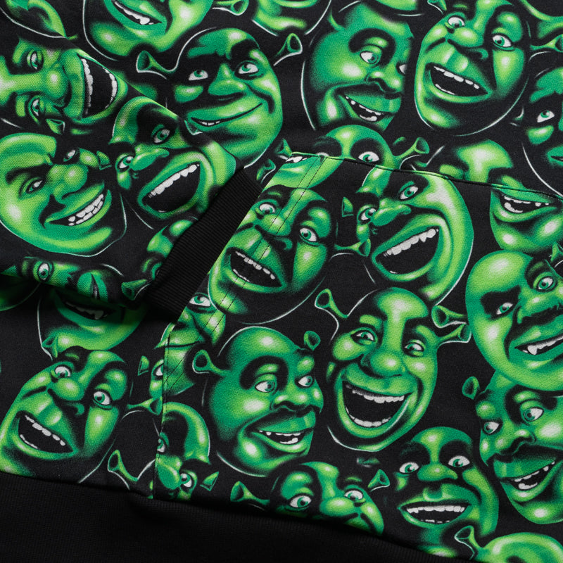Market x Shrek AOP Hoodie - Black/Green