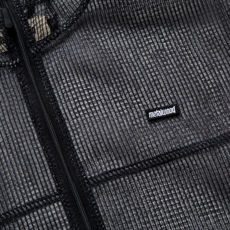 Metalwood Studio Net Parka - Black