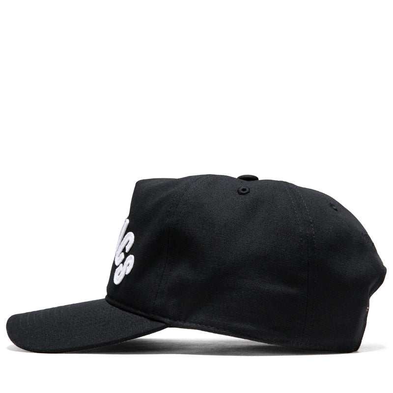Politics x Mitchell & Ness Pro Pinch Arch Canvas Snapback - Black
