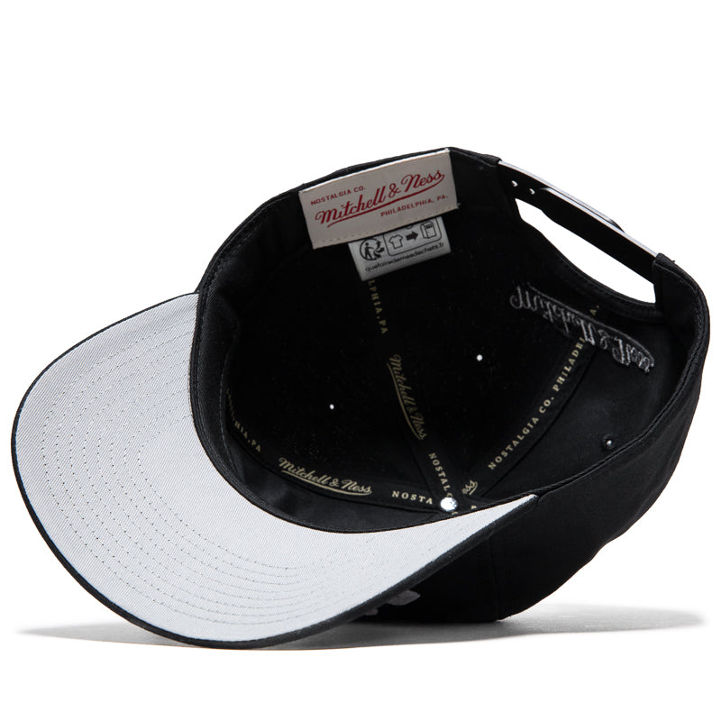 Politics x Mitchell & Ness Pro Pinch Arch Canvas Snapback - Black