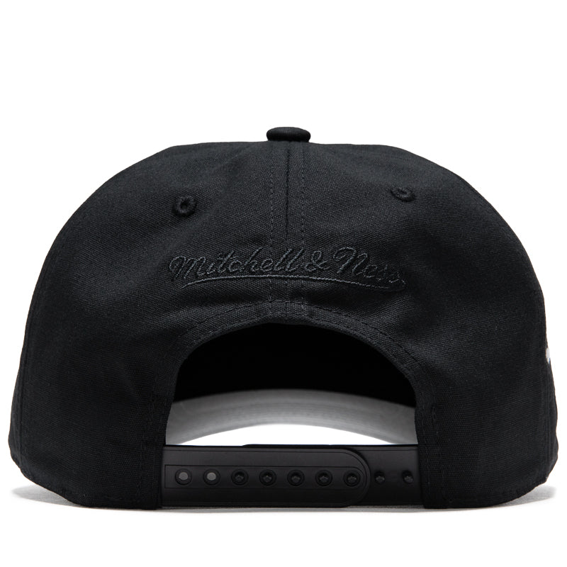 Politics x Mitchell & Ness Pro Pinch Canvas Snapback - Black