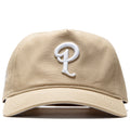 Politics x Mitchell & Ness Pro Pinch Canvas Snapback - Khaki