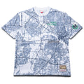 Politics x Dallas Mavericks x Mitchell & Ness Map Tee - White