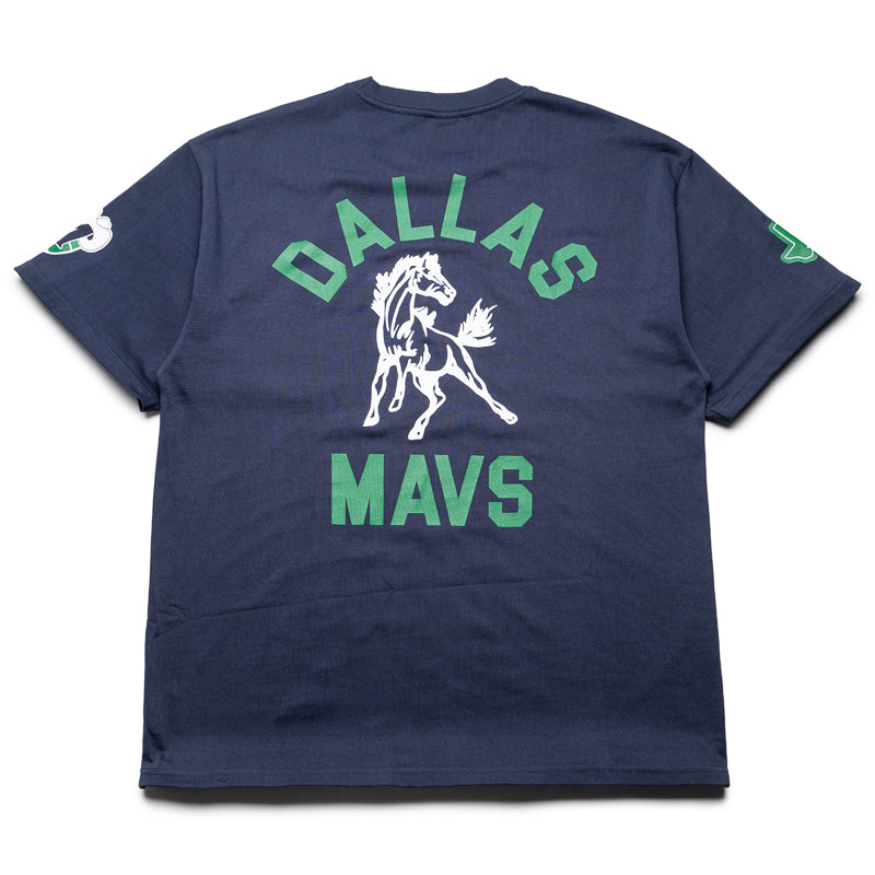 Politics x Dallas Mavericks x Mitchell & Ness Tee - Navy