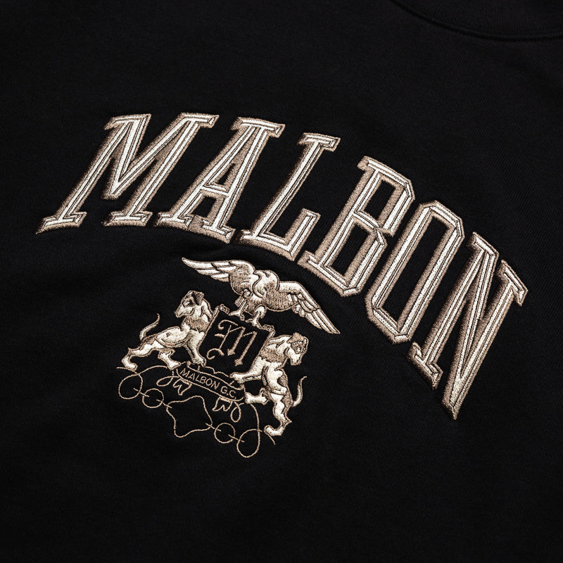 Malbon Golf Range Oxford Sweatshirt - Black