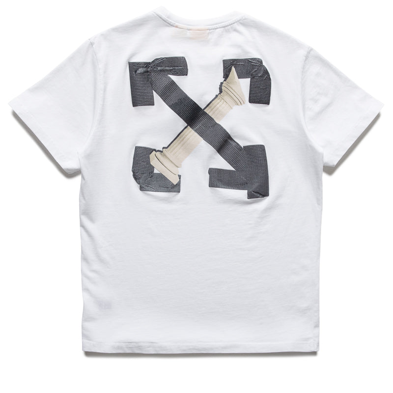 Big Kids Off-White Arrow Tape Tee - White
