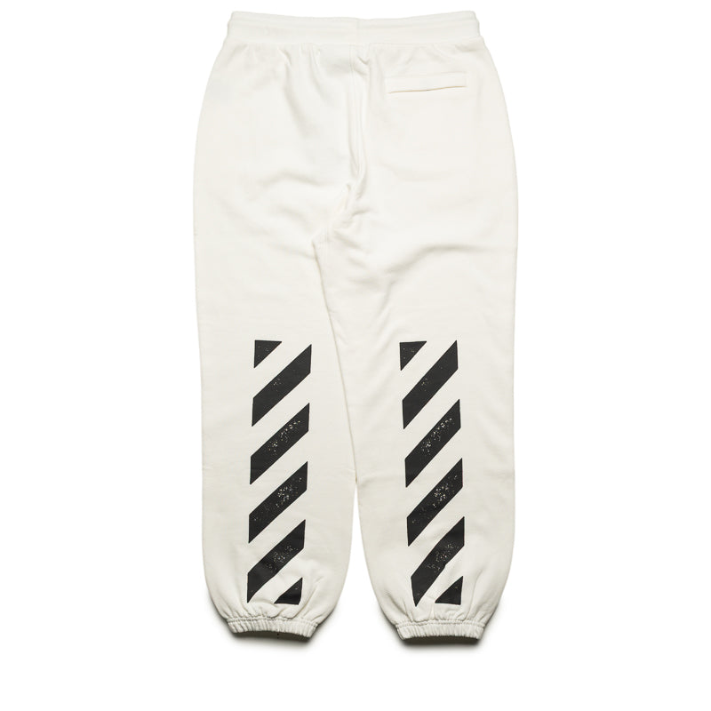 L/AB c/o Off-White Core Diagonal Joggers - White