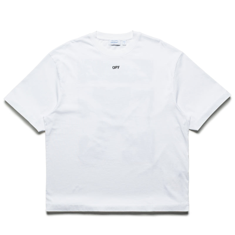 Off-White Rubbed Paint Arrows Skate Tee - White