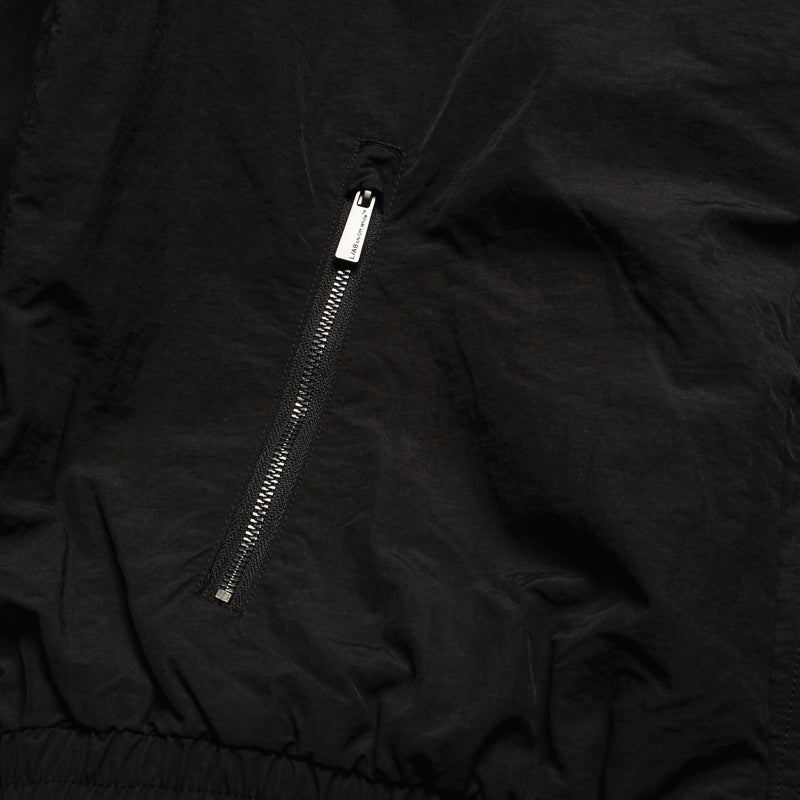 L/AB c/o Off-White Reflective Diagonal Windbreaker Jacket - Black