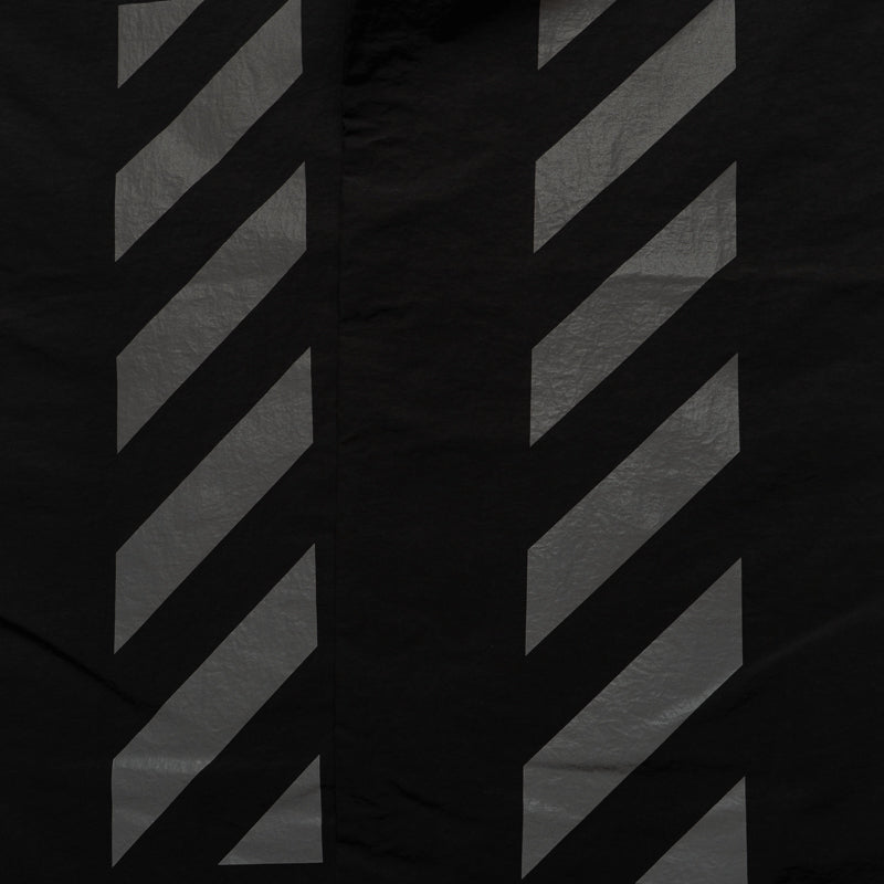 L/AB c/o Off-White Reflective Diagonal Pants - Black