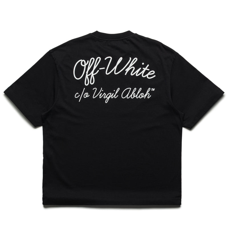 Off-White Script Skate Tee - Black/White