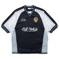 Off-White Soccer V-Neck Jersey - Night Sky
