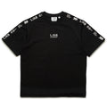 L/AB c/o Off-White Logo Tape Tee - Black