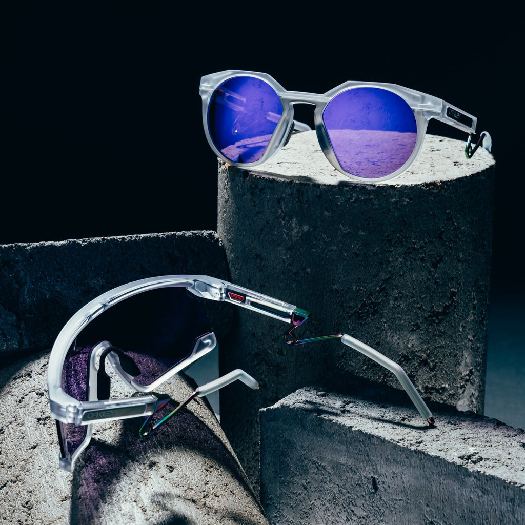 Oakley HSTN Metal - Matte Clear/Prizm Violet