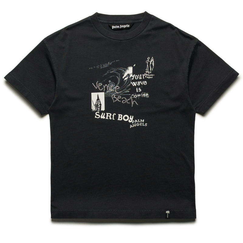 Palm Angels Surf Boy Tee - Anthracite