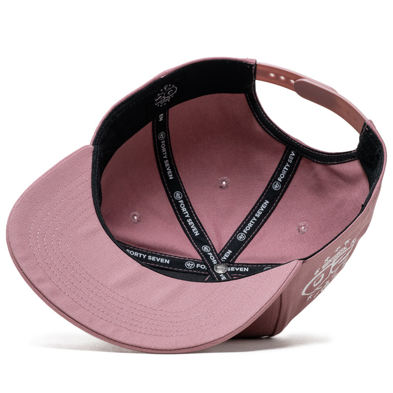 Politics x '47 20th Anniversary Hitch Snapback - Mauve