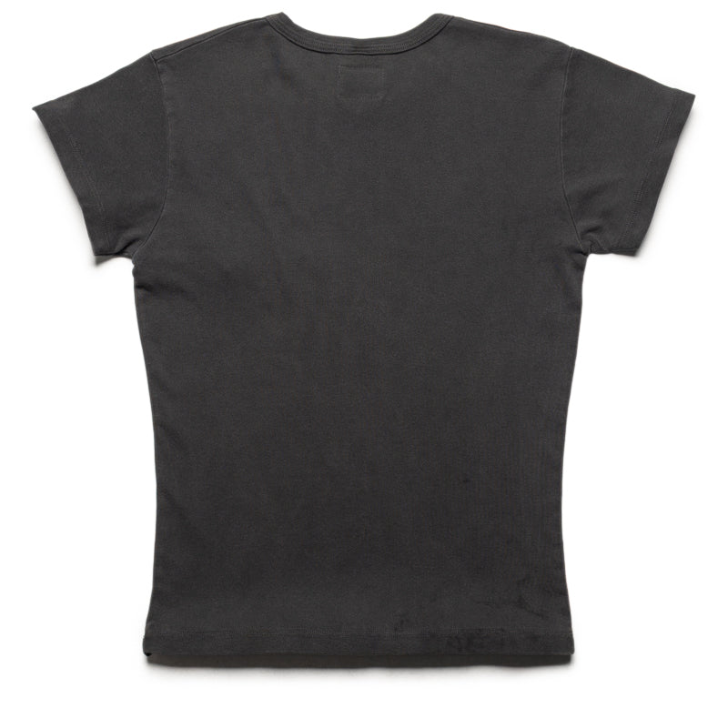 Women's Politics Core Baby Tee - Vintage Black