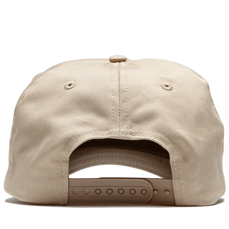 Politics Chassis 5 Panel Snapback - Khaki
