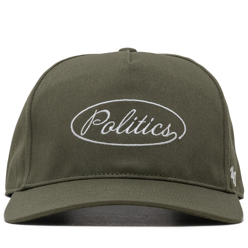 Politics x '47 Alternate Script Logo Hitch Snapback - Sandalwood