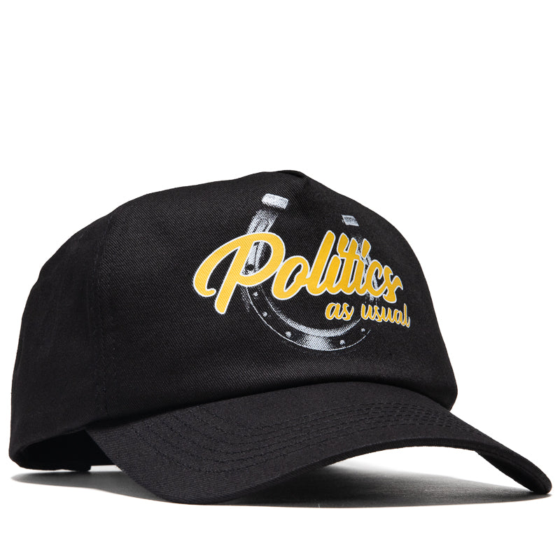 Politics Lucky 5 Panel Snapback - Black