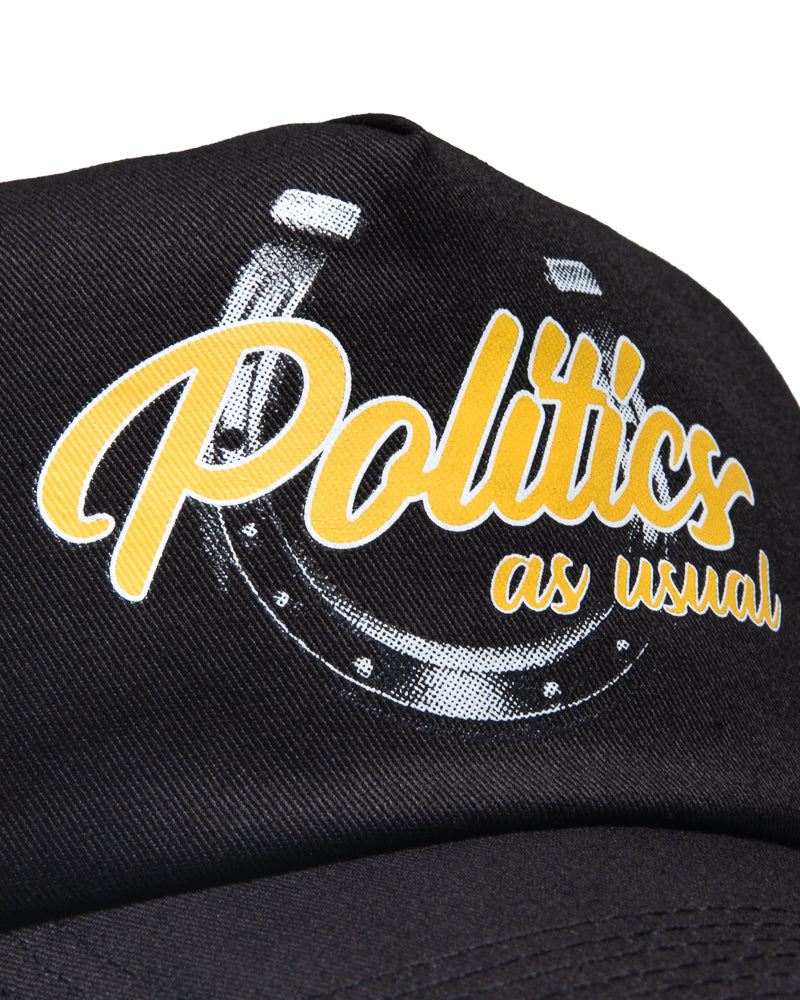 Politics Lucky 5 Panel Snapback - Black