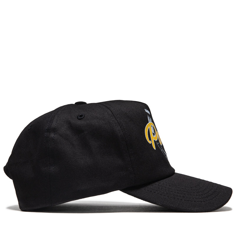 Politics Lucky 5 Panel Snapback - Black