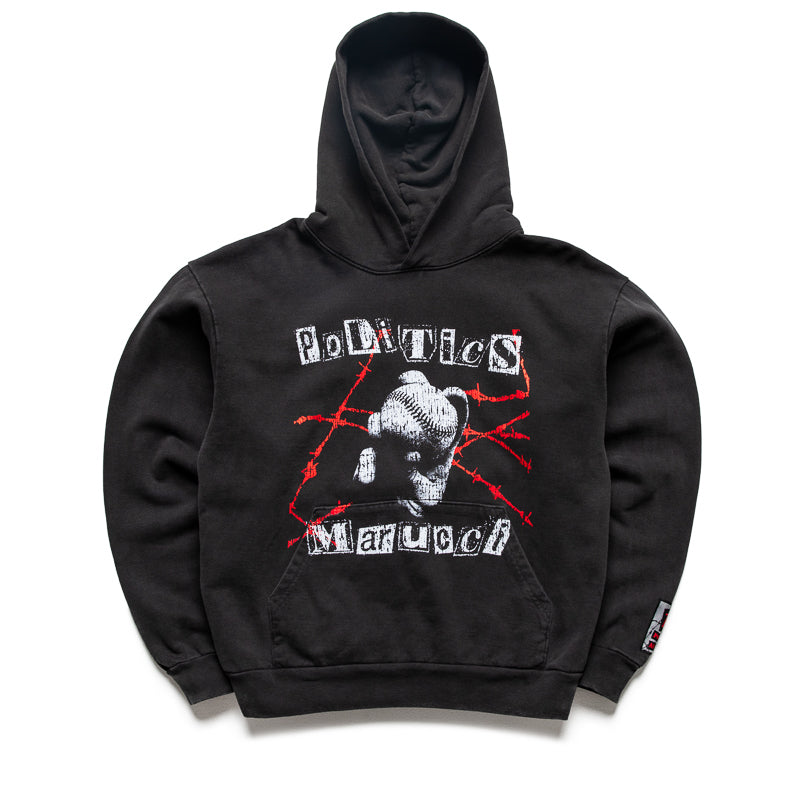 Politics x Marucci Barbed Wire Hoodie - Black