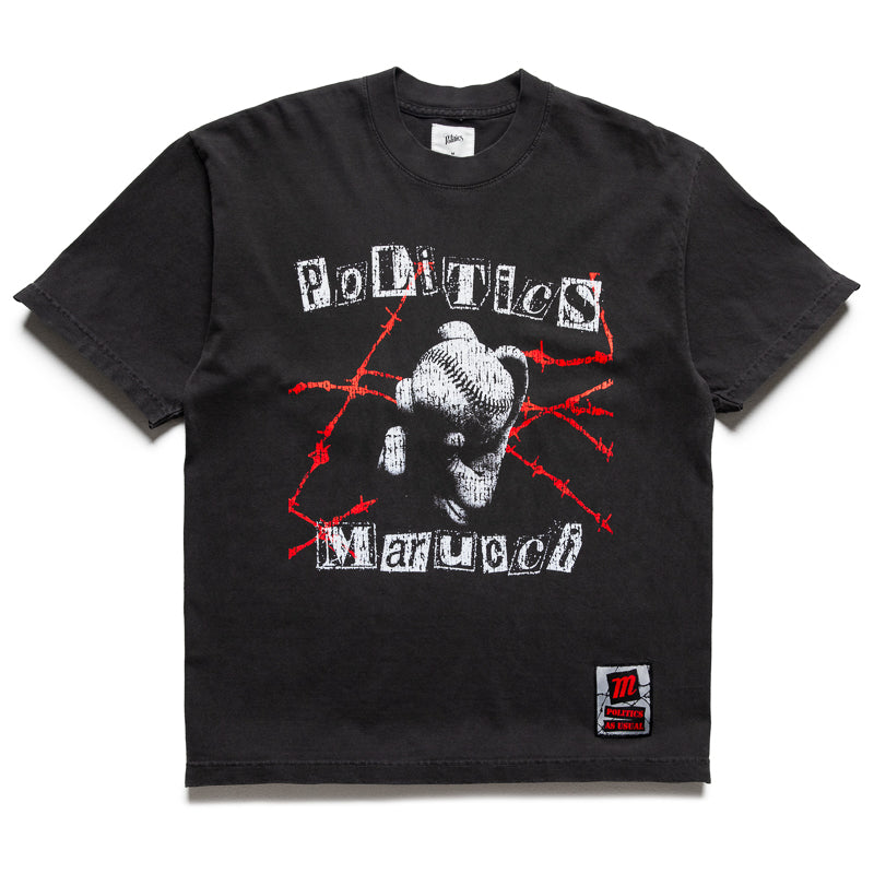 Politics x Marucci Barbed Wire Tee - Black