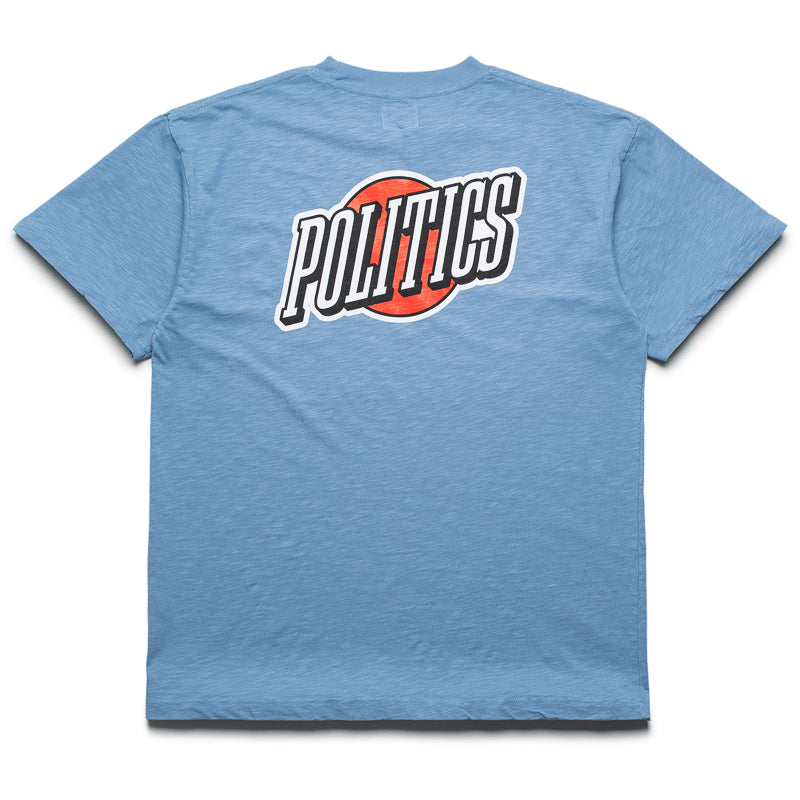 Politics Rise Tee - Slub Denim