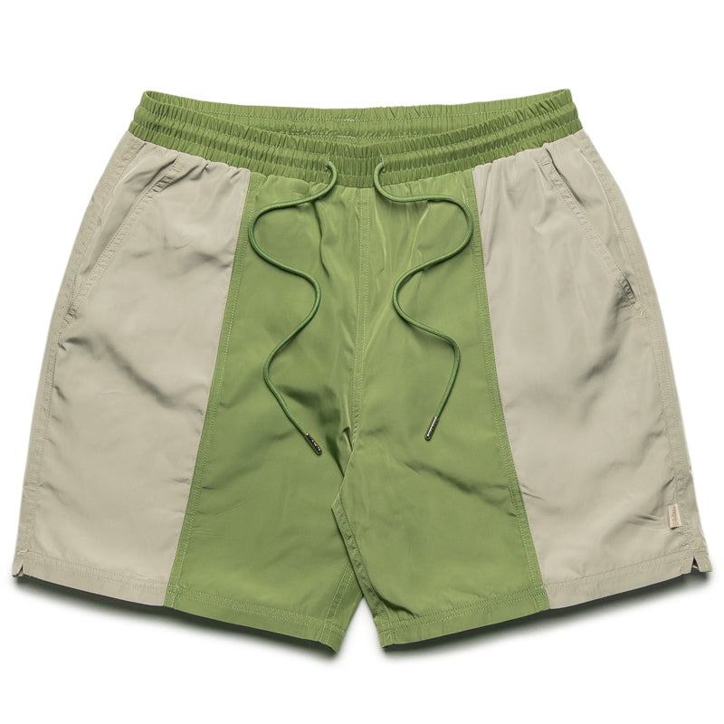Politics Split Shorts - Olive