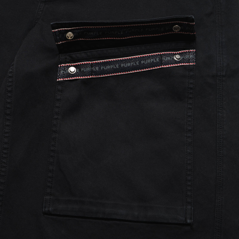 Purple Brand Big Cargo Shorts - Black