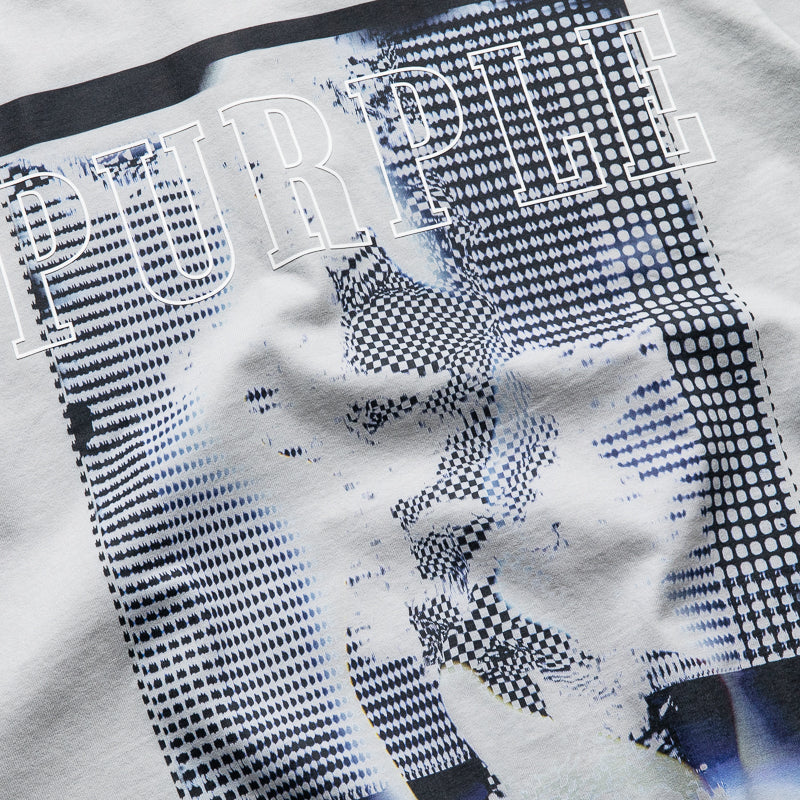 Purple Brand Heavyweight Jersey Tee - Grey