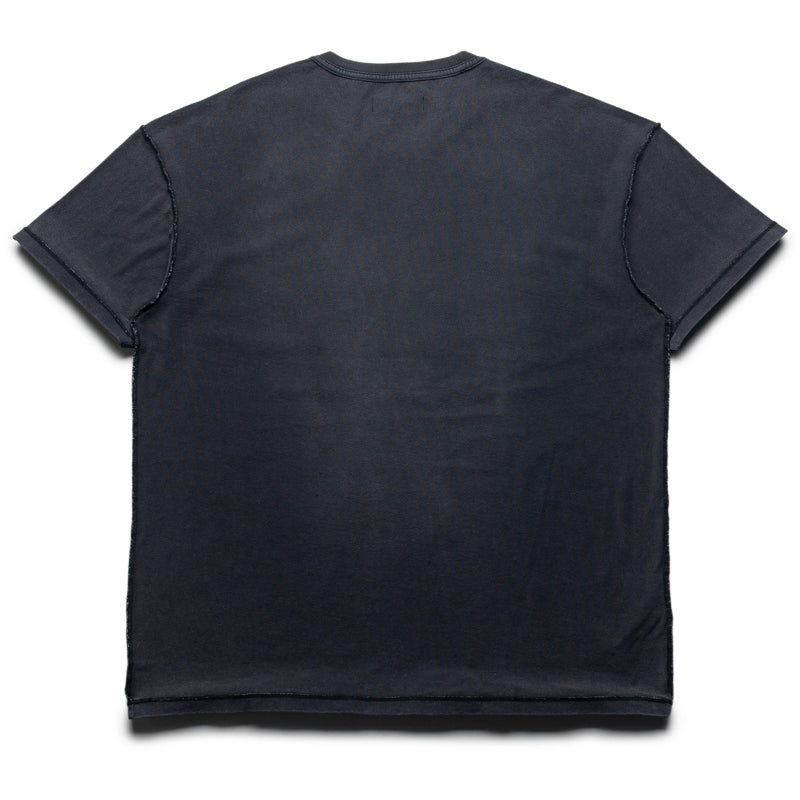 Purple Brand Arched Wordmark Tee - Black
