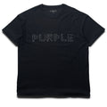 Purple Brand Studded Tee - Black
