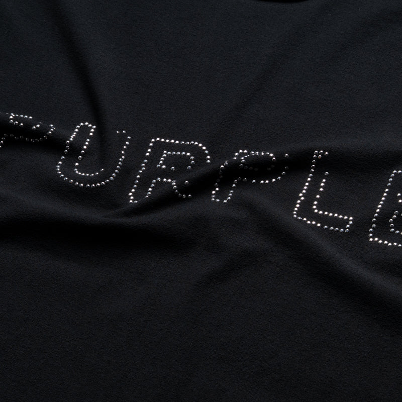 Purple Brand Studded Tee - Black