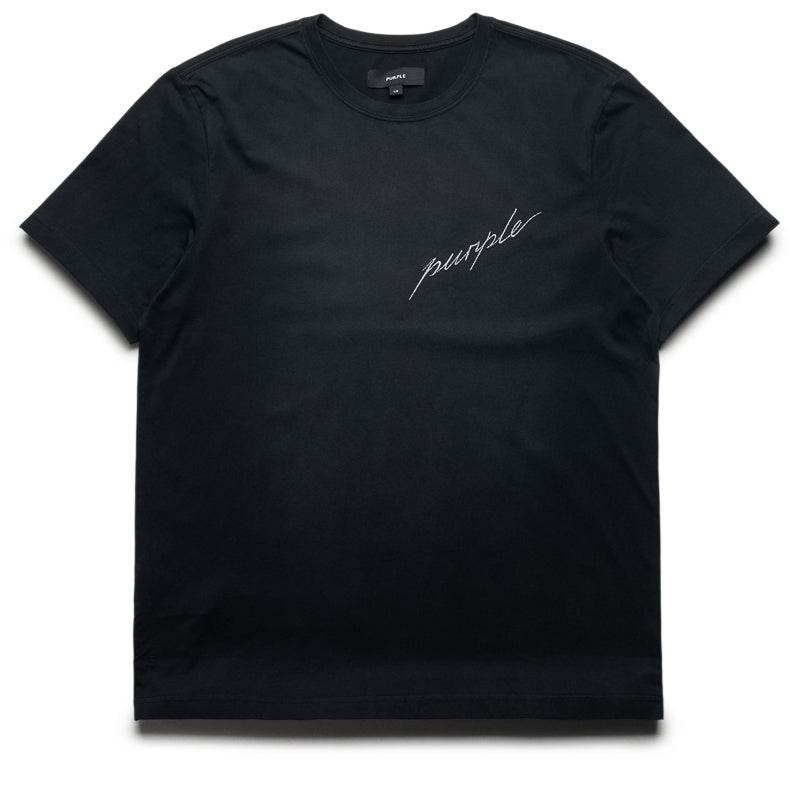Purple Brand Signature Tee - Black
