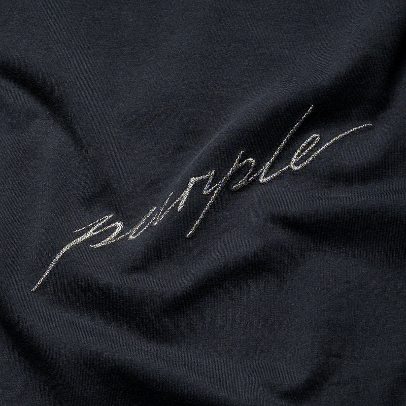 Purple Brand Signature Tee - Black