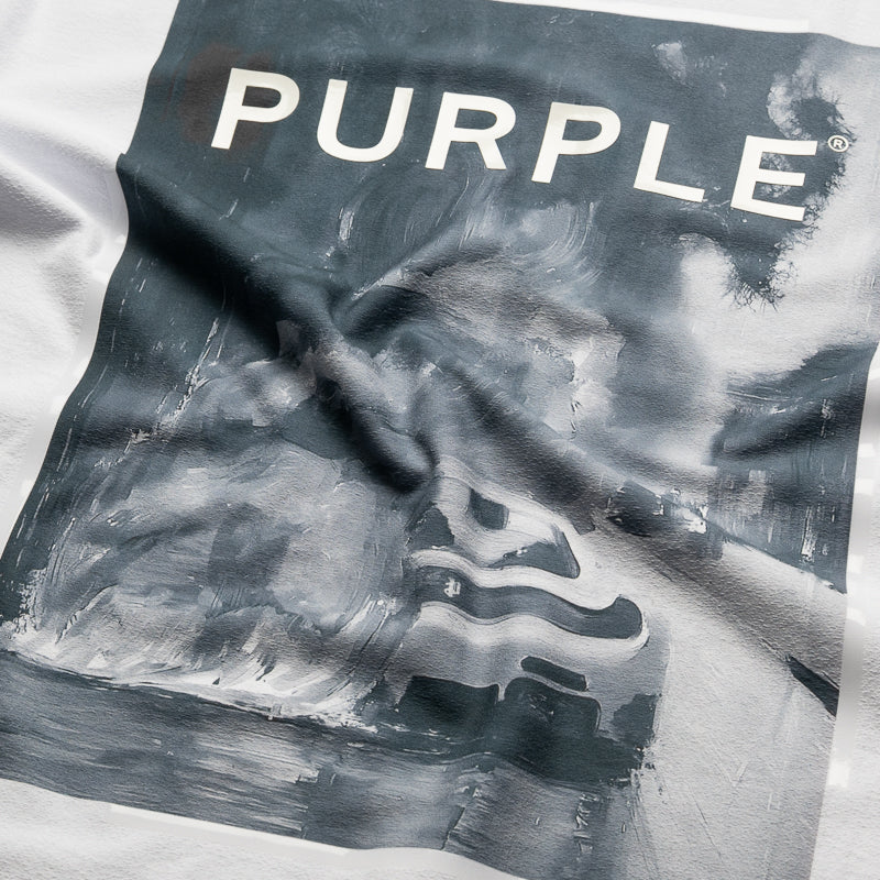 Purple Brand Carefree Tee - White